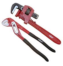 Pipe Wrench & Water Pumb Plier